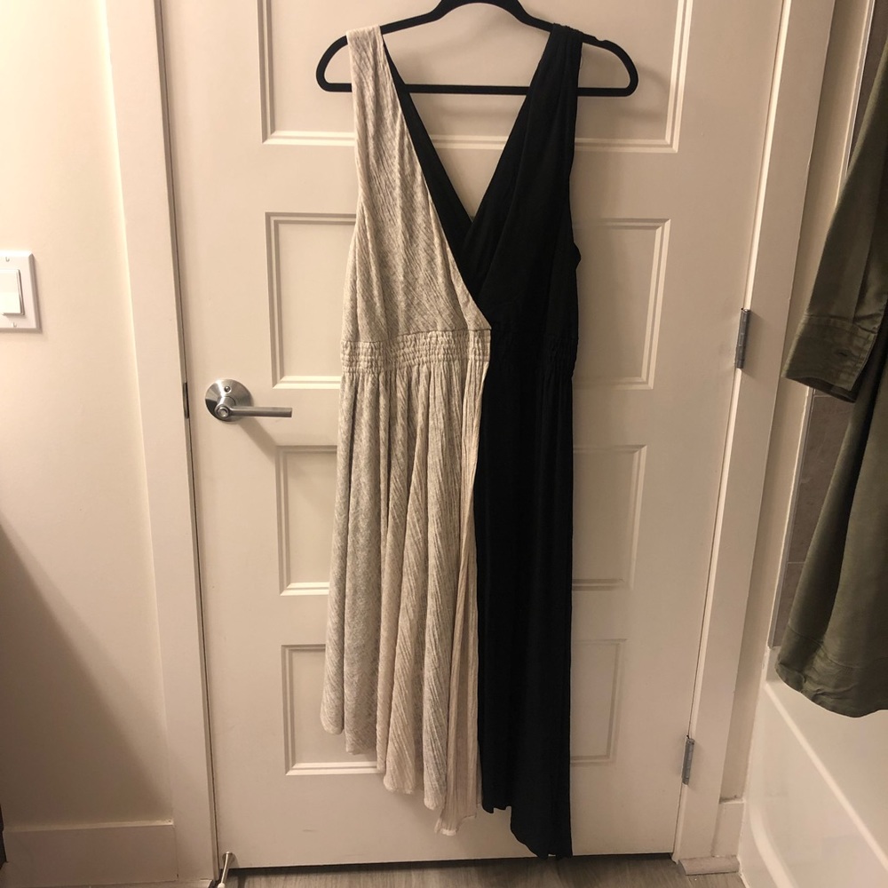 NWT two-tone Anthropologie dress